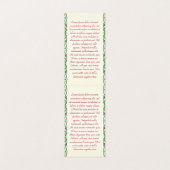 Cool tibetan thangka groene tara god tattoo vibrer visitekaartje (Binnenkant ongevouwen)