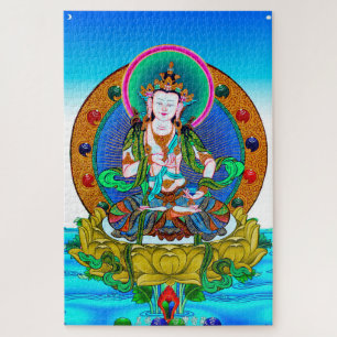Cool tibetan thangka Vajrasattva tattoo mandala Legpuzzel
