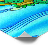 Cool tibetan thangka Vajrasattva tattoo mandala Poster (Hoek)