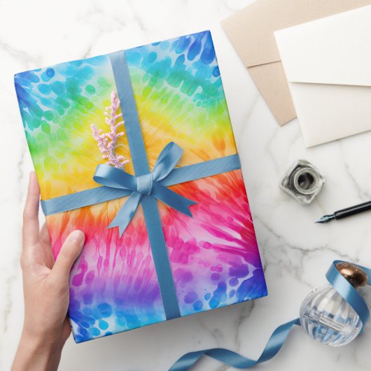 Cool Tie Dye Cadeaupapier (Geschenken)