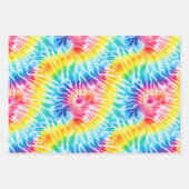 Cool Tie Dye Inpakpapier Vel (Voorkant 3)