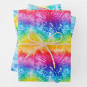 Cool Tie Dye Inpakpapier Vel (In situ)