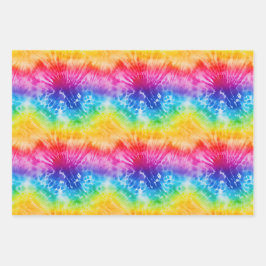 Cool Tie Dye Inpakpapier Vel