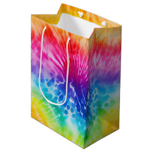 Cool Tie Dye Medium Cadeauzakje