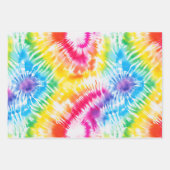 Cool Tie Dye Sun Burst Inpakpapier Vel (Voorkant 2)