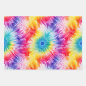 Cool Tie Dye Sun Burst Inpakpapier Vel (Voorkant)