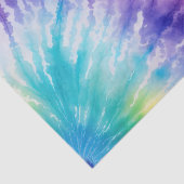 Cool Tie Dye Sun Burst Tissuepapier (Detail)