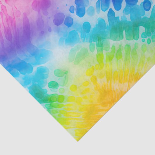Cool Tie Dye Tissuepapier (Detail)