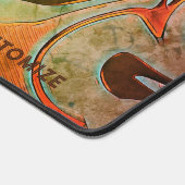 Cool Tiener Custom Abstract Kleurrijke Inspirivity Bureaumat (Hoek)