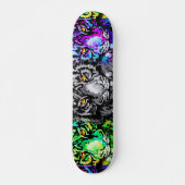 Cool Tiger Artwork - Wildlife Big Cats - Tiger Persoonlijk Skateboard (Voorkant)