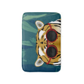 Cool Tiger Bathmat Badmat (Voorkant Verticaal)