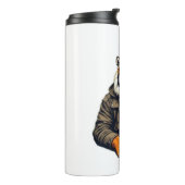 Cool Tiger Beer Glass - Unieke Dierlijke Design Dr Thermosbeker (Gedraaid links)