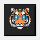 Cool Tiger Costume For Men Women Kids Pattern Tige Magneet (Voorkant)