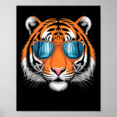 Cool Tiger Costume For Men Women Kids Pattern Tige Poster (Voorkant)