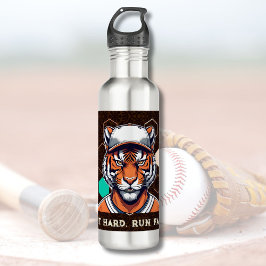 Cool Tiger Gift voor Honkbalspelers Lover Coaches Waterfles