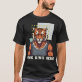 Cool Tiger Gifts voor Basketbal Lovers Coach Fans T-shirt (Voorkant)