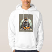 "Cool Tiger Hoodie - Unieke Graphic Pullover voor (Voorkant)