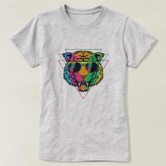 Cool Tiger T-Shirt (Design voorkant)