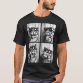 Cool Tiger zonnebril Photo Booth Shirt (Voorkant)