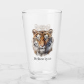 Cool tijger liefhebbers oerwoud glas (Achterkant)