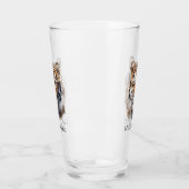 Cool tijger liefhebbers oerwoud glas (Links)