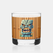 Cool Tiki hoofd party Whisky Glas (Achterkant)