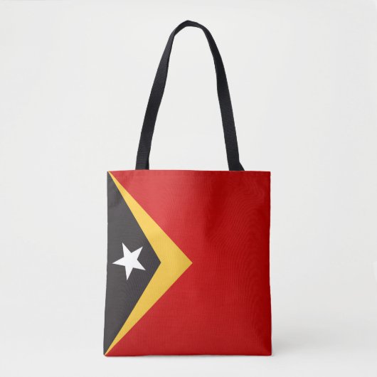 Cool Timor Leste Flag Mode Tote Bag (Voorkant)