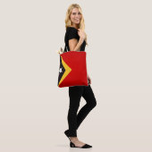 Cool Timor Leste Flag Mode Tote Bag (Op model)
