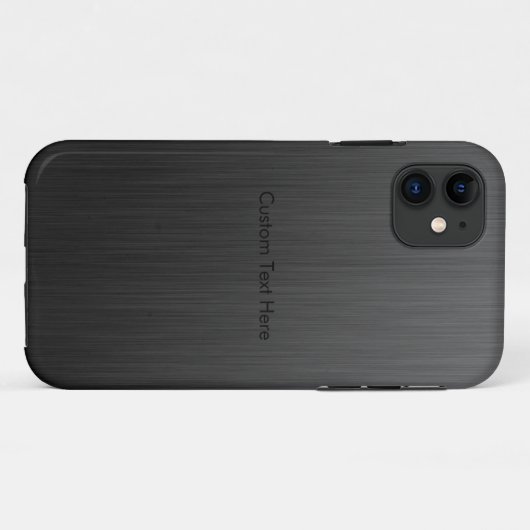 Cool Titanium Case-Mate iPhone Case (Achterkant (horizontaal))