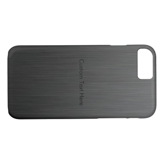 Cool Titanium Case-Mate iPhone Case (Achterkant (Horizontaal))