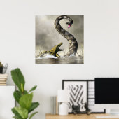 Cool Titanoboa Poster (Thuiskantoor)