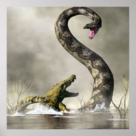 Cool Titanoboa Poster (Voorkant)
