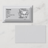 Cool Toegewijde Verpleegkundige visitekaartjes (Voorkant / Achterkant)