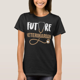 Cool Toekomstige Dierenarts Gift Grappige Veterina T-shirt