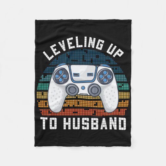 Cool Toekomstige Echtgenoot Betrokkenheid Mannen J Fleece Deken (Voorkant)