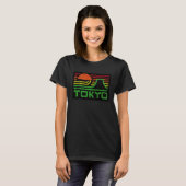 Cool Tokyo Japan Outfit Illustration Graphic Cool  T-shirt (Voorkant volledig)