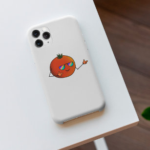 Cool Tomato Man met zonnebril Case-Mate iPhone 14 Hoesje