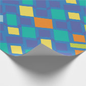 Cool Toon schaakbord Kind  Cadeaupapier (Hoek)