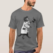 Cool Top Hat Cat  Art T-shirt (Voorkant)