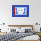 COOL TORAHBar Bat Mitzvah Inloggen Board Canvas Afdruk (Insitu (Slaapkamer))