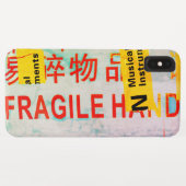 COOL Torn FRAGILE-markering met Chinese tekens Case-Mate iPhone Case (Achterkant (horizontaal))