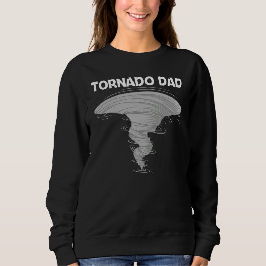 Cool Tornado For Dad Men Storm Tornado Trui (Voorkant)