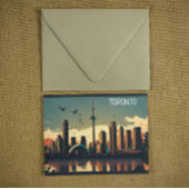 Cool Toronto Canada Skyline Briefkaart
