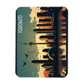 Cool Toronto Canada Skyline Magneet (Verticaal)