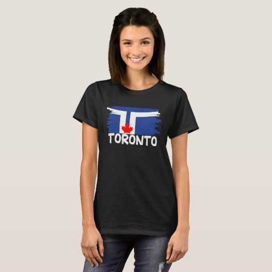 Cool Toronto Flag T-shirt (Voorkant volledig)