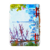 Cool Toronto Ontario Panorama Cityscape Waterverf Magneet (Verticaal)