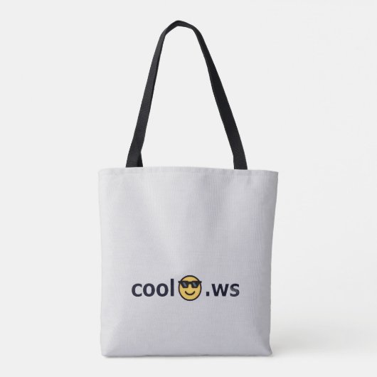 cool tote bag (Achterkant)