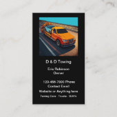 Cool Tow Truck Service Visitekaartje (Voorkant)