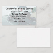 Cool Towing Service Automotive  Visitekaartje (Voorkant / Achterkant)