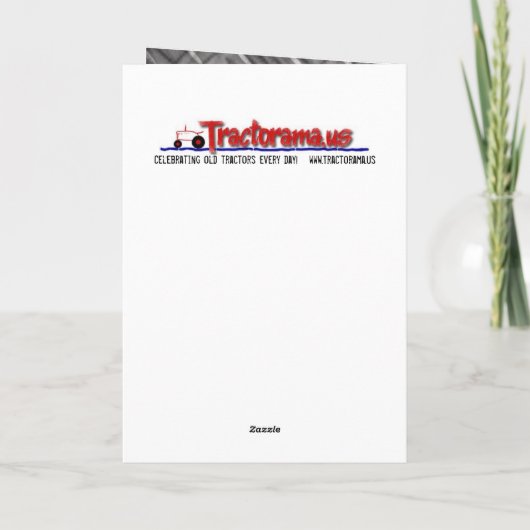 Cool Tractor Vaderdag Kaart: Voeg uw foto toe Kaart (Achterkant)